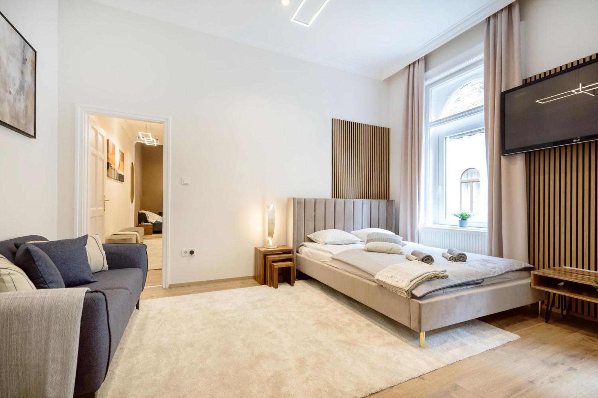 Sleek Downtown Living Apartment Budapest Ngoại thất bức ảnh